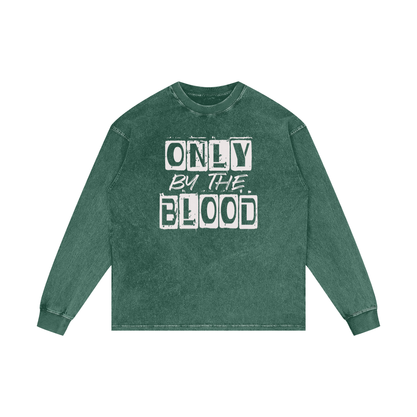 Acid Wash Oversize Long Sleeve T-Shirt