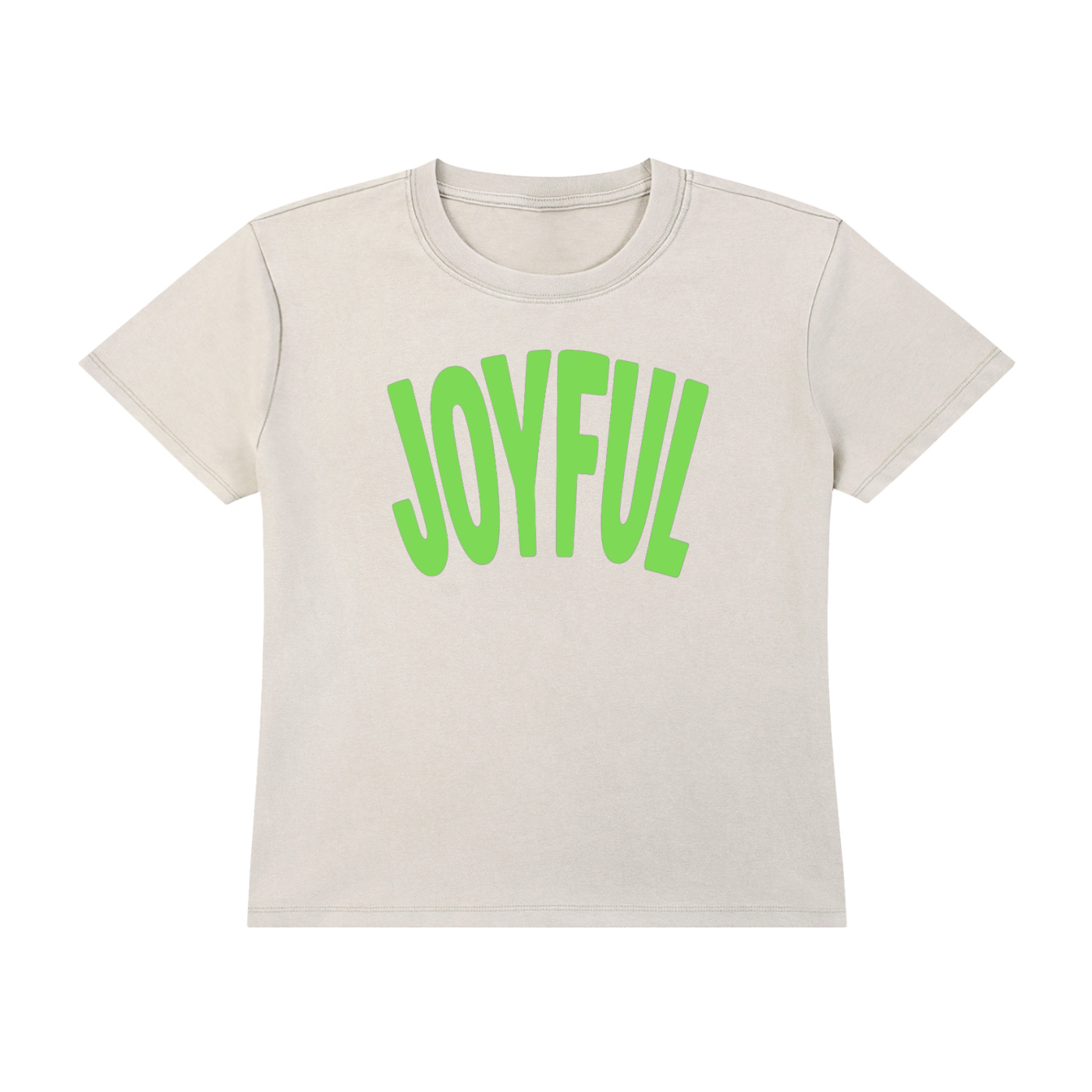 Joyful Green Women Tee