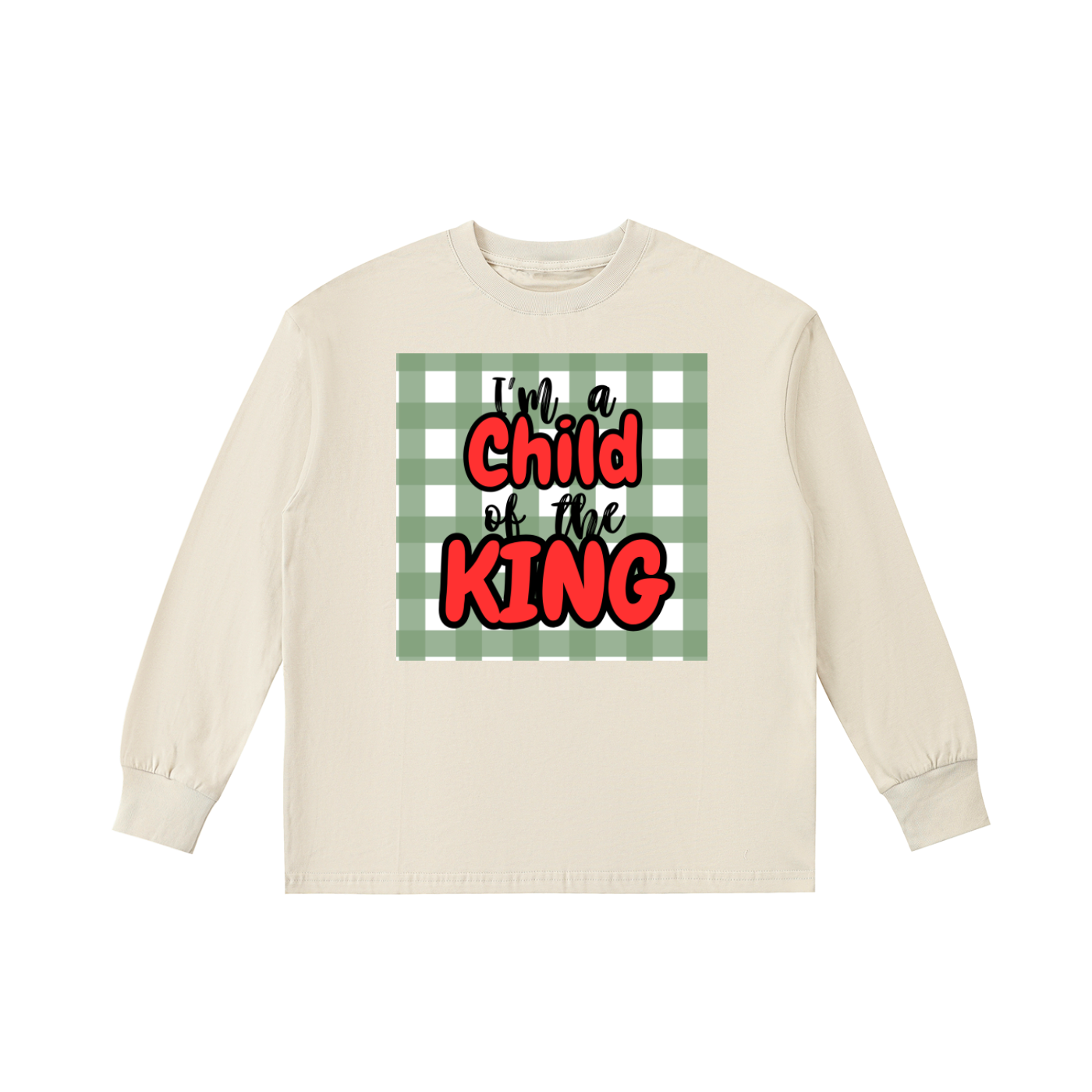 Kids' Red Christmas Long-Sleeve Tee