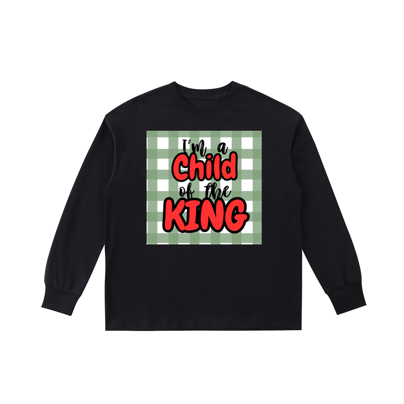 Kids' Red Christmas Long-Sleeve Tee