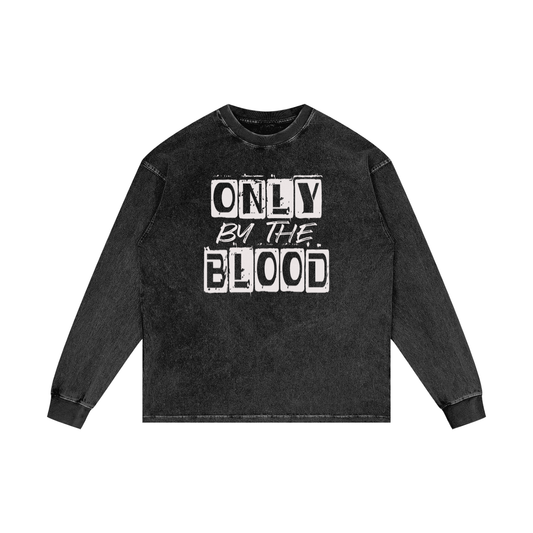 Acid Wash Oversize Long Sleeve T-Shirt