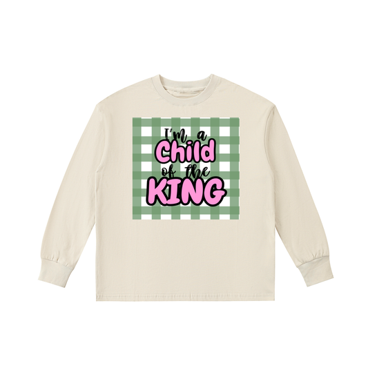 Kids' Pink Christmas Long-Sleeve Tee