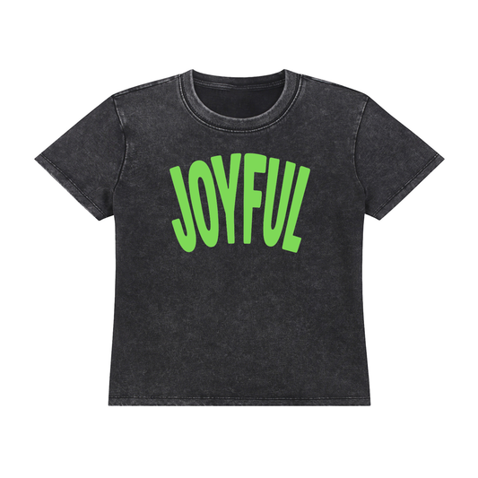 Joyful Green Women Tee