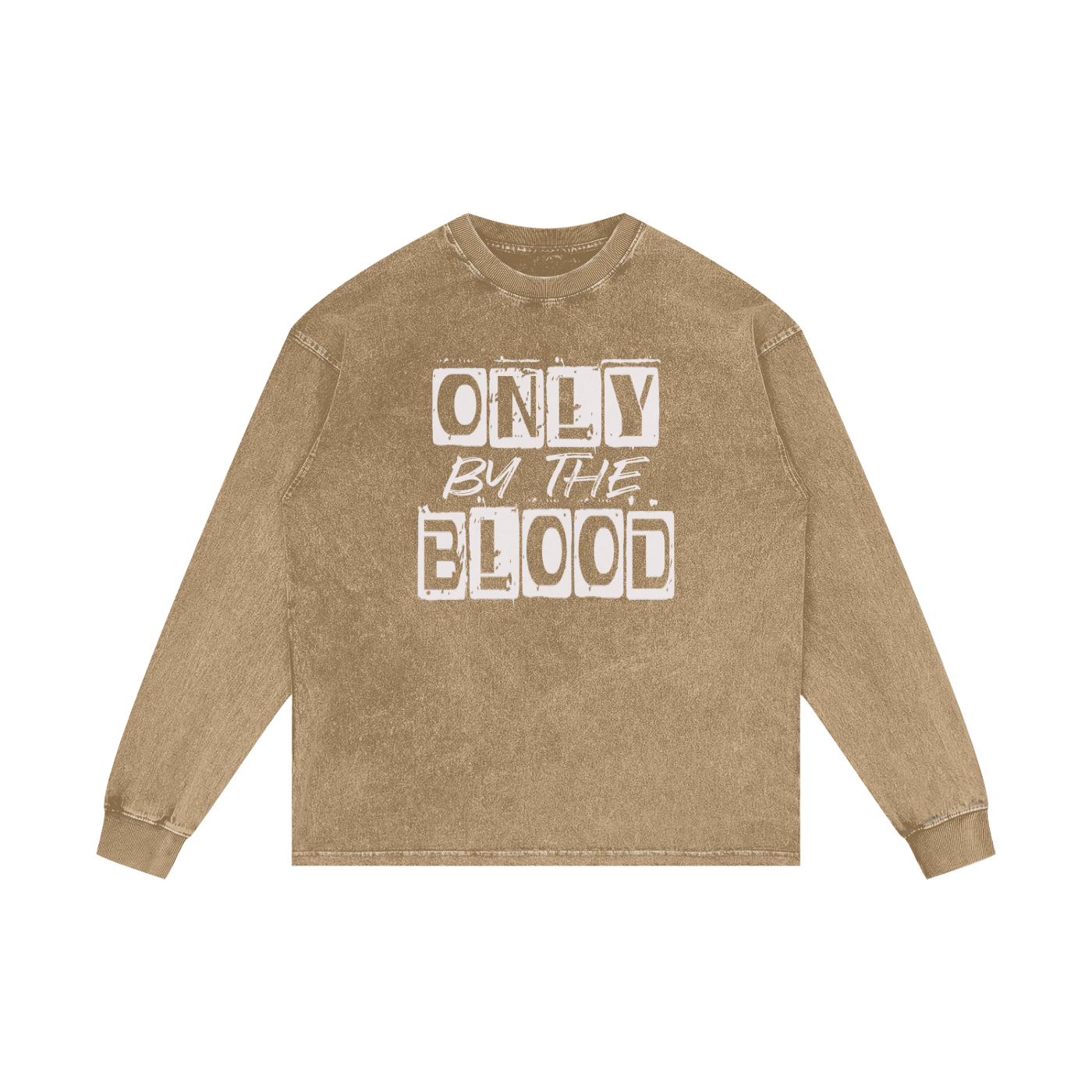 Acid Wash Oversize Long Sleeve T-Shirt