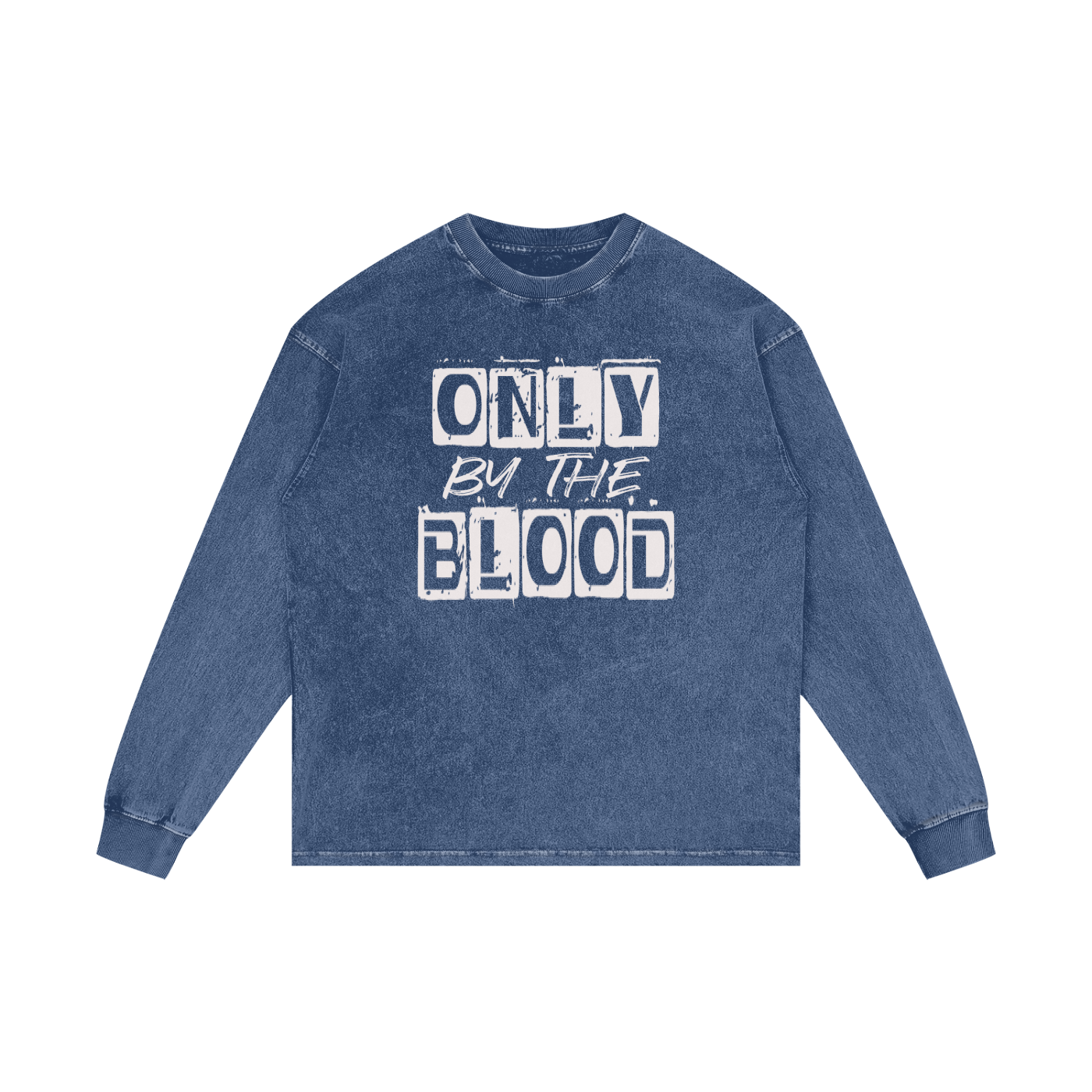 Acid Wash Oversize Long Sleeve T-Shirt